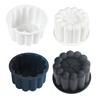 2pcs Flower Petal Chocolate Baking Mould Food Grade Silicone Mousse Cake Molds for Family Gatherings and Celebration