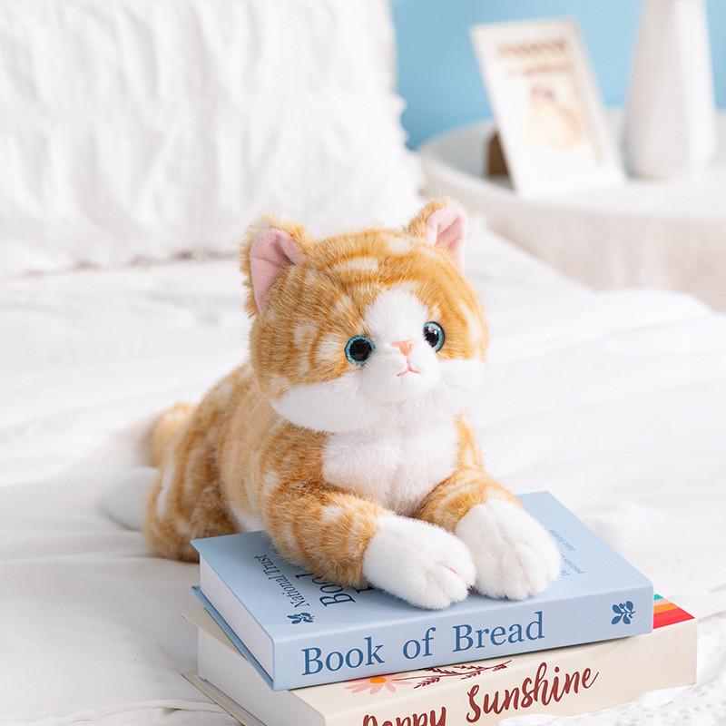 Animal Cat Plush Toy Cute Cartoon Children Bedroom Sleep Accompany Gift Doll