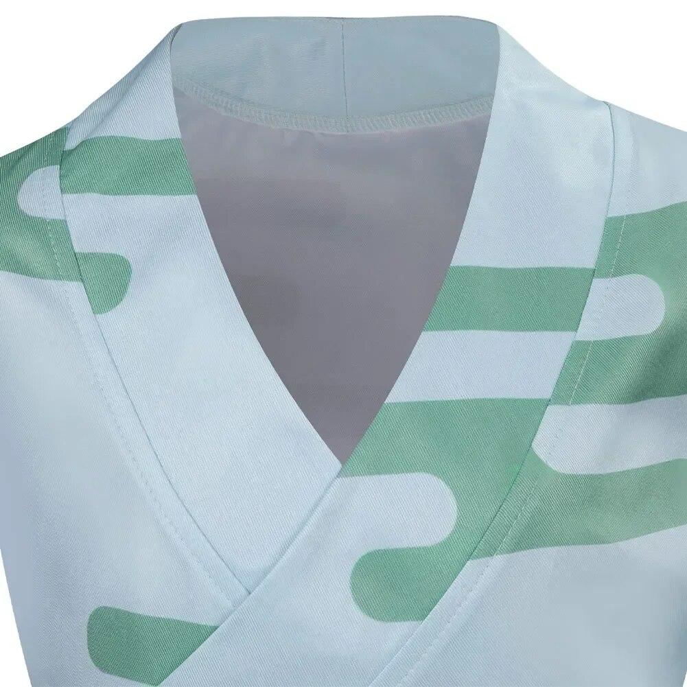 Аниме «Убийца демонов» Tokitou Muichirou, карнавальный костюм, нарядное платье для девочек на Хэллоуин, карнавальная вечеринка, тканевая маскировка