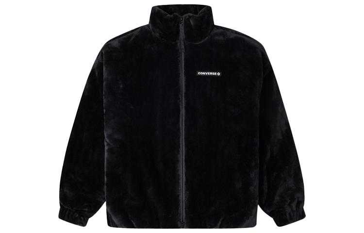Converse Jackets Unisex Black Stand Collar Thickened Other 10023526-A01