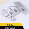 A4L Car Window Switch Frame: Fits 17-19 Models, Armrest Glass Lifter Sequin Sticker