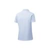 Li Ning Minimalist Dopamine Casual Sports Polo Shirt Women Tops Sky-Blue APLU256-3