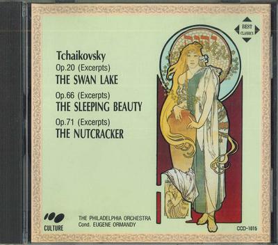 CD ОРМАНДИ - Чайковский Лебединое озеро, Спящая красавица CCD1015 ALCAM Япония Классика Б/У