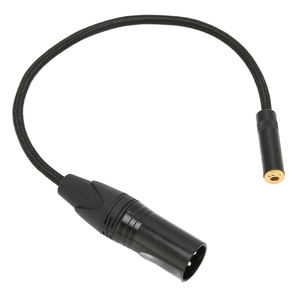 Кабель XLR (папа) на 3,5 мм (мама) 0,3 м 0,98 фута Конвертер разъема XLR для усилителей, микшеров