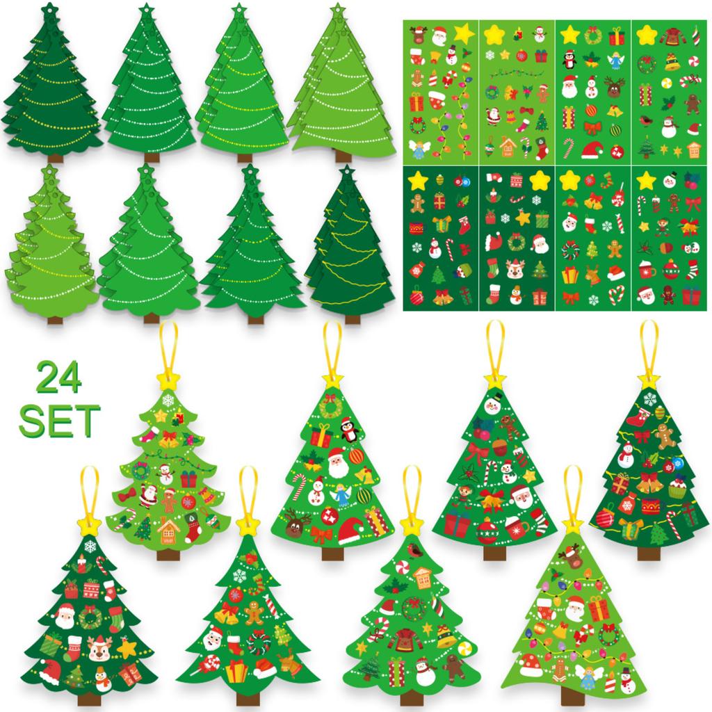 Christmas Holiday Decoration Border Stickers Handmade Crafts Decoration Stickers