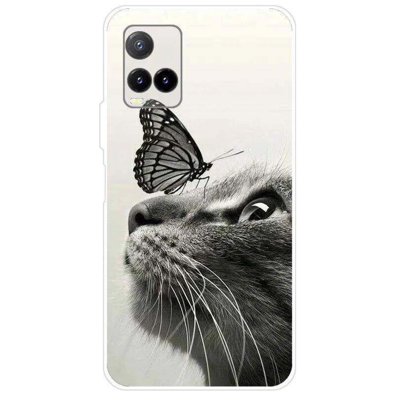 For Case 2021 Vivo Y21 For Vivo Y21s Y33s Soft Case Silicon Phone Back Cover For Vivo Y 21 S 21s Vivoy21 Black Tpu Case 651inch