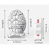 Динозавр Яичная скорлупа Галактический Проектор Звездное Небо Ночной Свет Bluetooth Динамик Милое Украшение Игровой Комнаты Детский Подарок Светодиодная Туманность