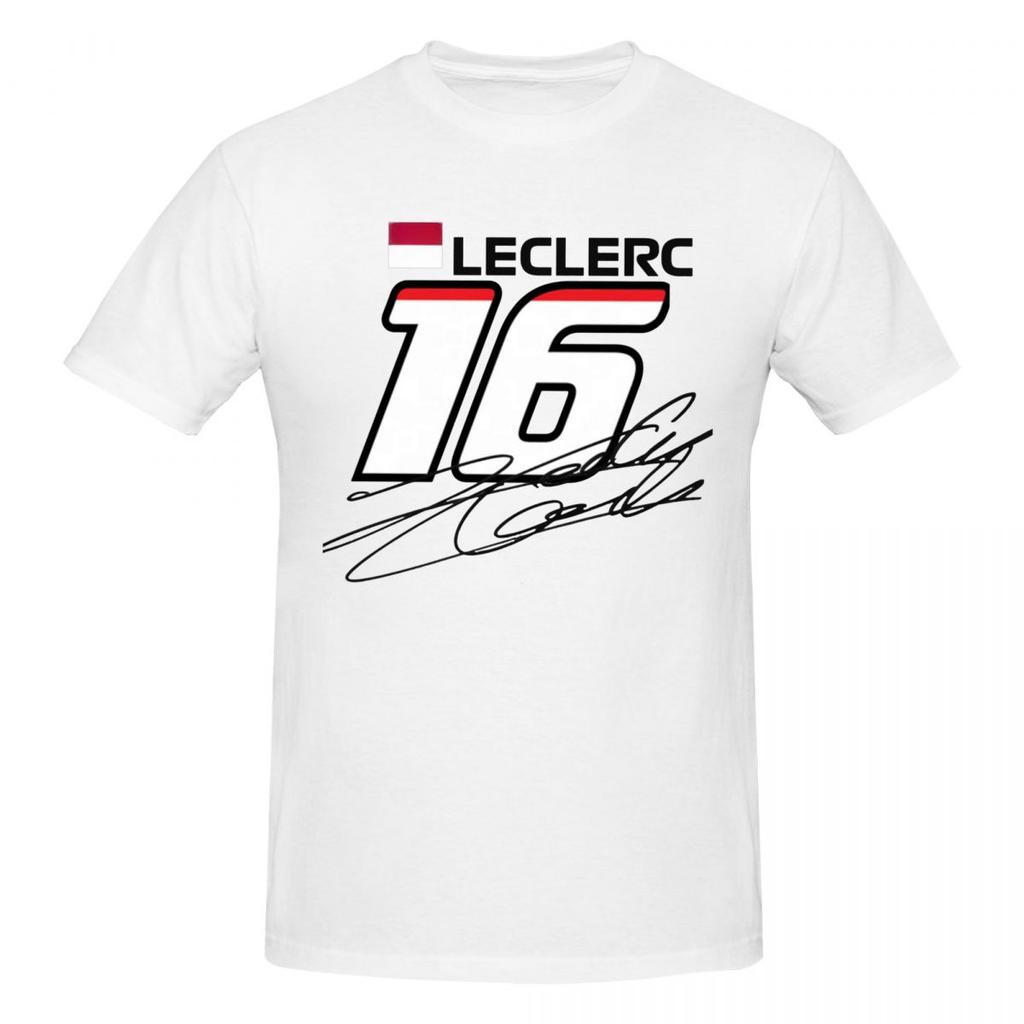 Унисекс Стильная футболка Charles No16 Leclerc Винтажная хлопковая футболка