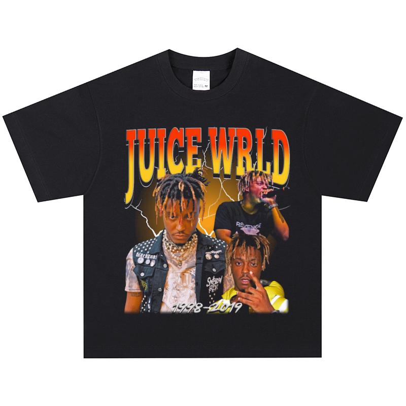 Футболка Juice Wrld, Мягкая ткань, Повседневная