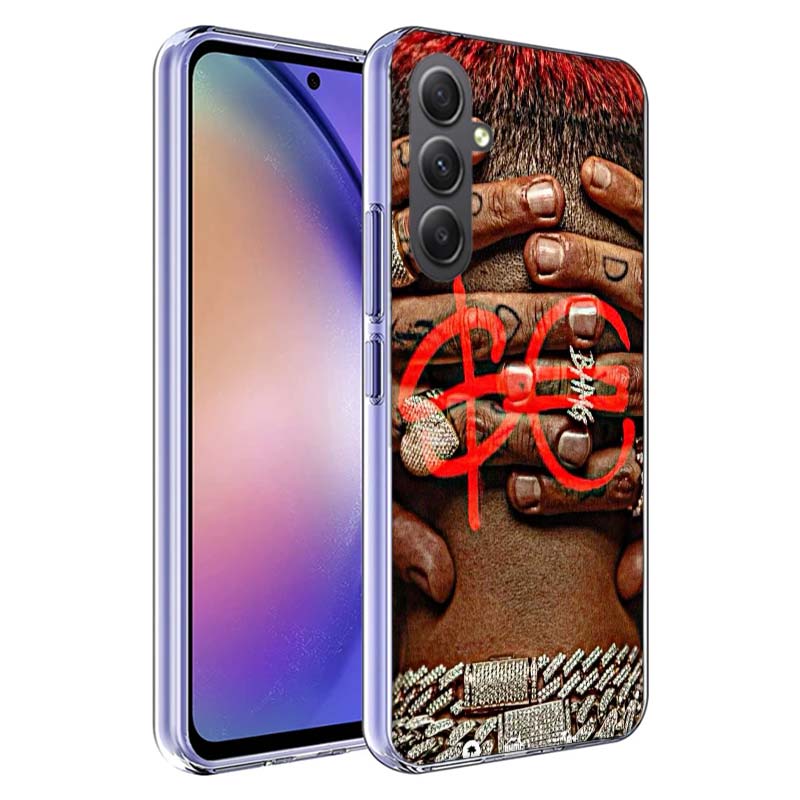 Rapper Sfera Ebbasta Phone Case for Samsung A17 A37 A57 A07 A16 A26 A36 A56 A06 A02S A12 A22 A32 A52S A04S A14 A24 A34 A54 A03 A