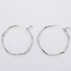 Серьги Kenjie Original Design Exaggerated Large Circle Earrings - популярные серьги-кольца с европейским и американским влиянием моды