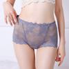 Кружевные трусики больших размеров, женское нижнее белье с высокой талией, сексуальное прозрачное нижнее белье, бесшовные трусы