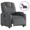 VidaXL Electric Recliner, Relaxation Chair with Adjustable Backrest and Footrest, Living Room Seat, Modern, 3204419
