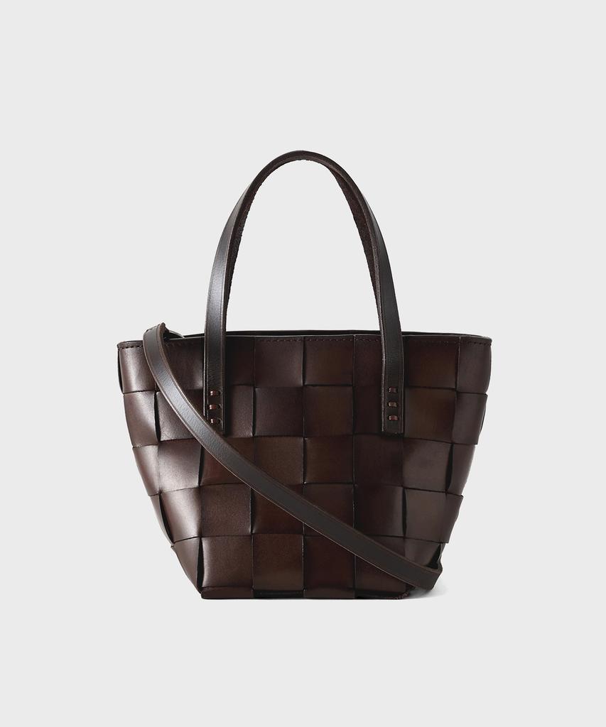 Dragon Diffusion Japan Leather Mini 8105 Dark Brown Dragon Bag