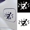 Car Stickers Pull Fuel Tank Pointer Reflective Vinyl Funny Sticker High Gas Decal Fuel Gage Empty Stickers Decal Auto Exterior