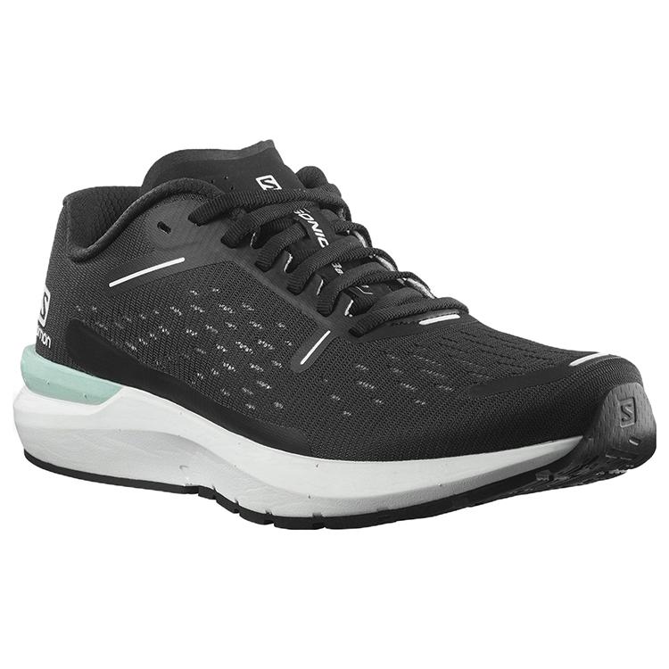 SALOMON Sonic 4 Fabric Abrasion Resistant Abrasion Resistant Low top Running Shoes Men's Black 412799
