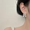 High-End Zircon Flower Bow Earrings - Luxurious, Versatile & Stylish for Women