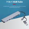 USB C HUB 3.0 Type C 4/5/7 Ports Multi Splitter Extensions Adapter High Speed Transmission for MacBook Notebook Laptop Computer