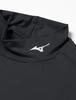 Mizuno Тренировочная одежда Компрессионная рубашка Dry Accel Biogear с высоким воротом и длинным рукавом Впитывающая пот Быстросохнущая Эластичная Защита от УФ-лучей Мужская модель 2021 года