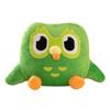 Green Owl Plush Toy Soft Stuffed Chubby Owl Plushie Cute Cartoon Animal Doll Pillow Room Decoration Gift Toy for Kid Baby Adult