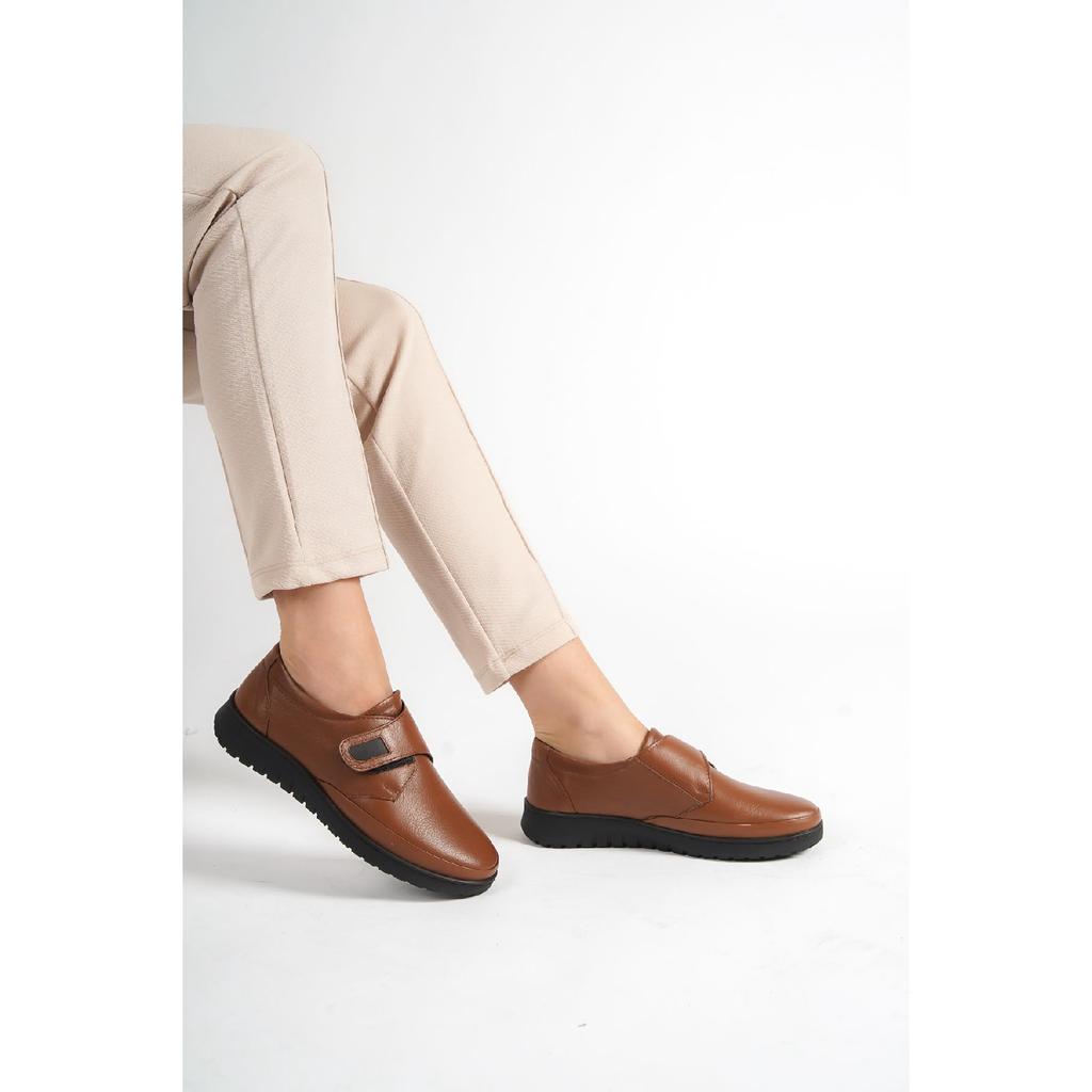 Натуральная кожа ортопедическая нескользящая основа повседневная обувь для мам для ходьбы