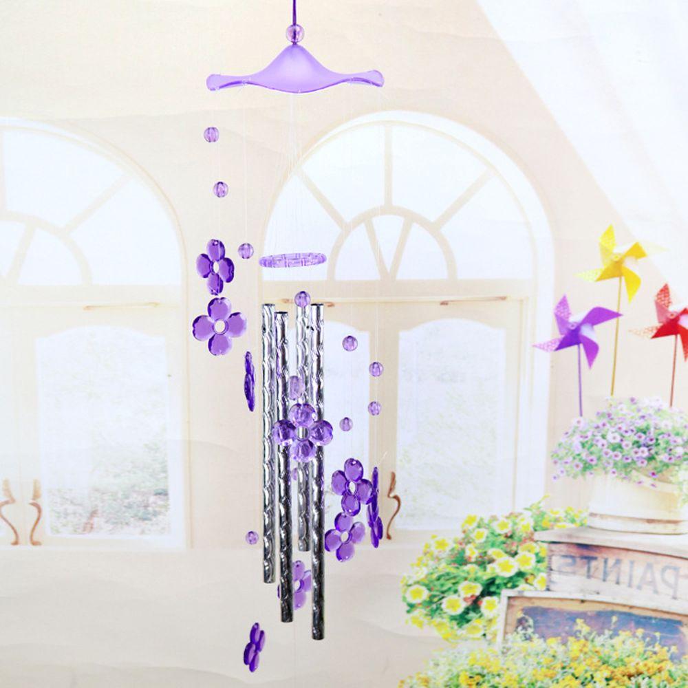 Creative Dolphin Love Wind Chimes Hanging Pendant Ornament Handmade Crafts Gift Indoor Outdoor Garden Decor