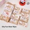 Мини влажные салфетки Hello Kitty - Портативная сумка для очищения рук и рта
