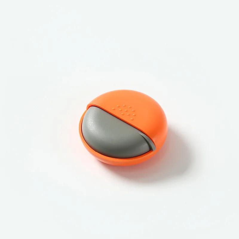 Круглая коробка Мини вращающийся органайзер Контейнер для таблеток Пастильерос Де Медицина Органайзер для таблеток Большая вместимость Одноячеечная коробка для лекарств