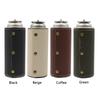 Leather Fuel Canister Sleeve Gas Cylinder Bottle Cover Propane Tank Holder Case Camping Hiking Furnace Protector