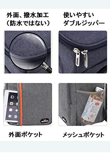 Холодоизолированный термоизолированный холодильник мягкий холодильник 18л рюкзак, сумка, сумка, складная, коробка, (Серый)