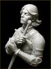 Young Miniature Medieval Female Knight Wind from Orleans Bust Resin Kit YH1873 1/10