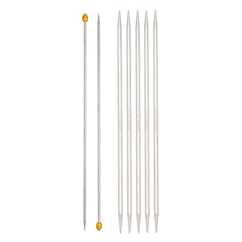 Прямая спица из нержавеющей стали для вязания Двусторонняя спица