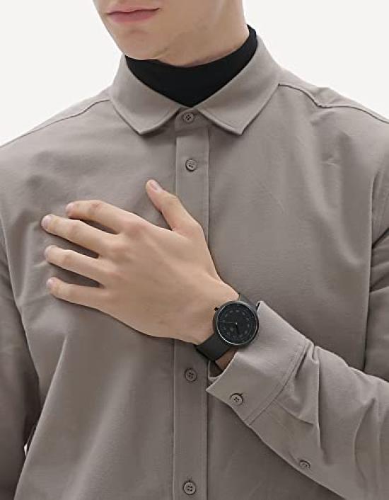 Maven Watches 40mm Artisan Series Minimalist Fashion Watch BLACK (SHADOW 40MM)