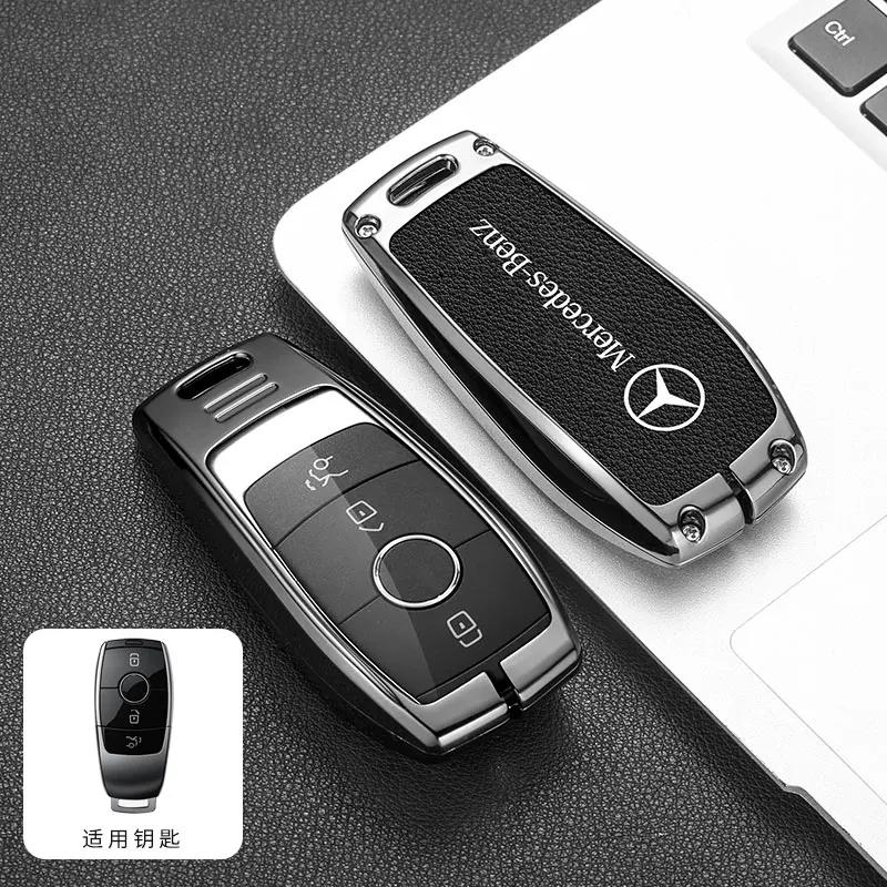 SUG2 Чехол-оболочка для корпуса автомобильного ключа для Mercedes Benz C E S Класса GLC W206 W223 W214 E300 C260 C300 S450 S500 S400 Аксессуары для брелока