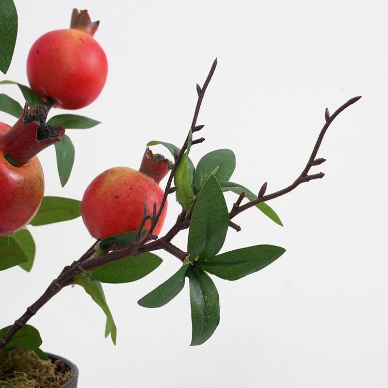 1 шт., искусственное дерево, фруктовое растение, бонсай для дома, декор свадебной комнаты, цветы, искусственные фрукты, горшечные растения