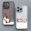 Новогодний Чехол для Телефона Санта-Клаус для IPhone 14 13 12 11 Pro Max Mini 15 Pro Max XS XR X 15 14 8 7 Plus Милые Задние Крышки