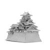 Metal Earth Fascinations, Iconx Osaka Castle 3D puzzle en métal, miniature découpée au Laser