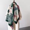 Warm Cashmere Scarf Women Shawl Floral Print New Wraps Luxury Thick Blanket Winter Bufanda Pashmina Female Travel Poncho Stoles