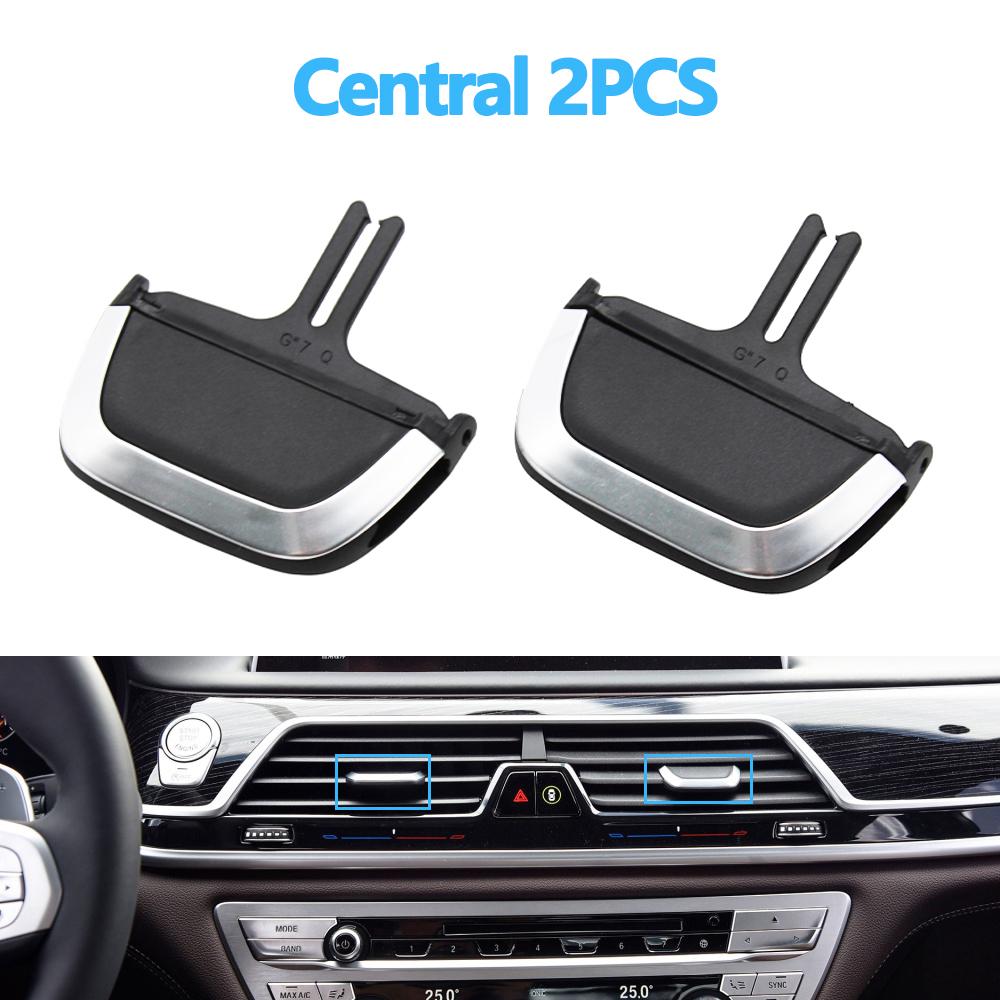 Автомобильный передний и задний кондиционер, вентиляционная решетка переменного тока, слайдер, ремонт, замена для BMW 7 серии G11 G12 730Li 740Li 750Li M760Li