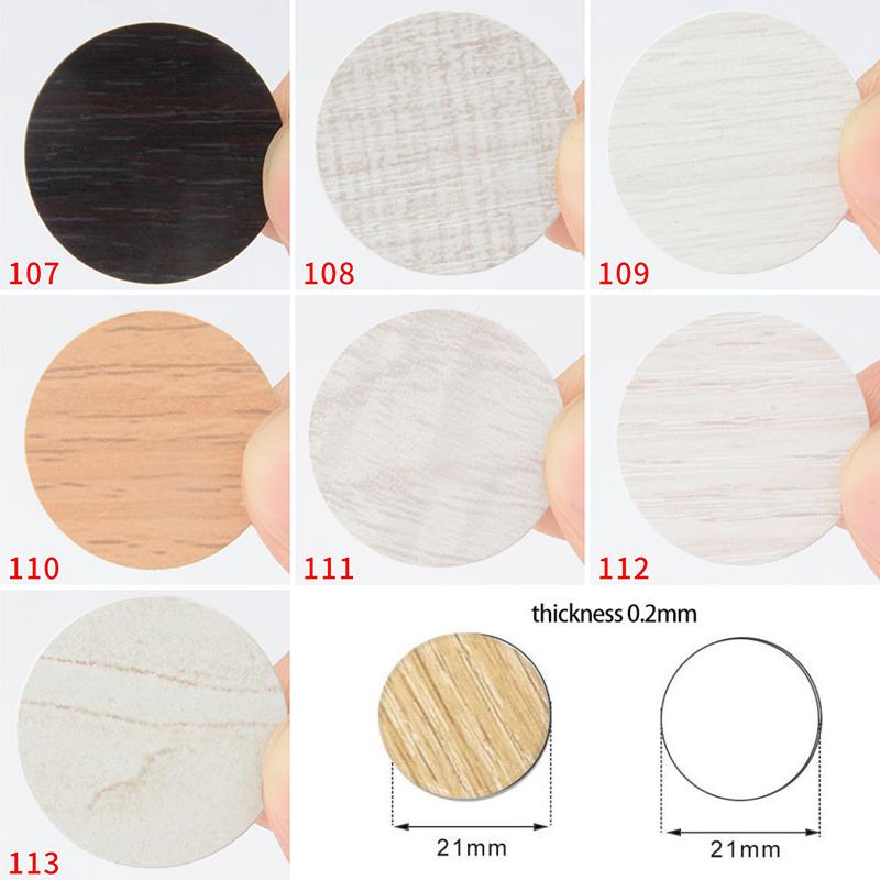 Самоклеящиеся уплотнительные наклейки для мебельного шкафа, винтовые отверстия, наклейки для ремонта настольной мебели, крышки с винтовыми крышками