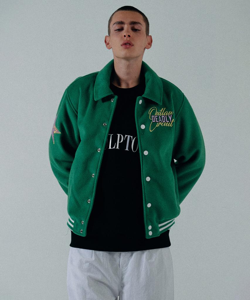 Скульптор Varsity Стандартная куртка Зеленая