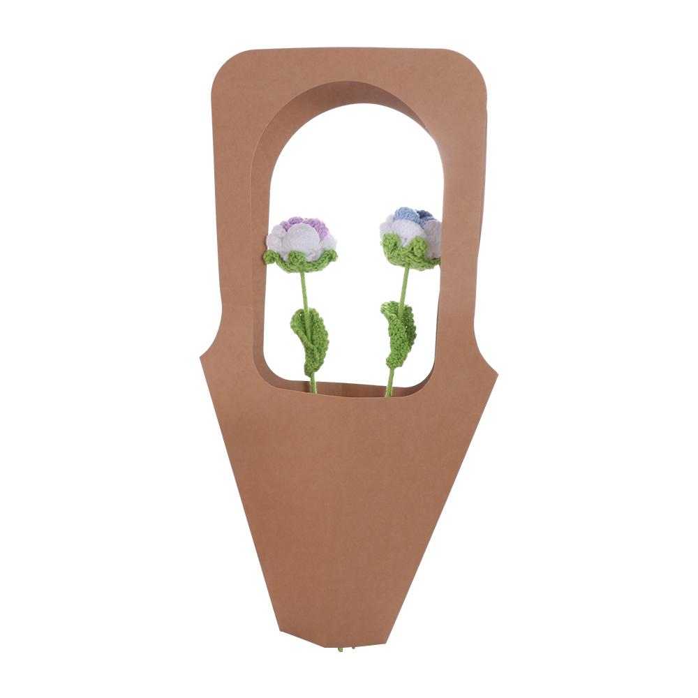 Утолщенная сумка для цветочных композиций, романтическая сумка для упаковки цветов, бумажный пакет с цветами, товары для вечеринок