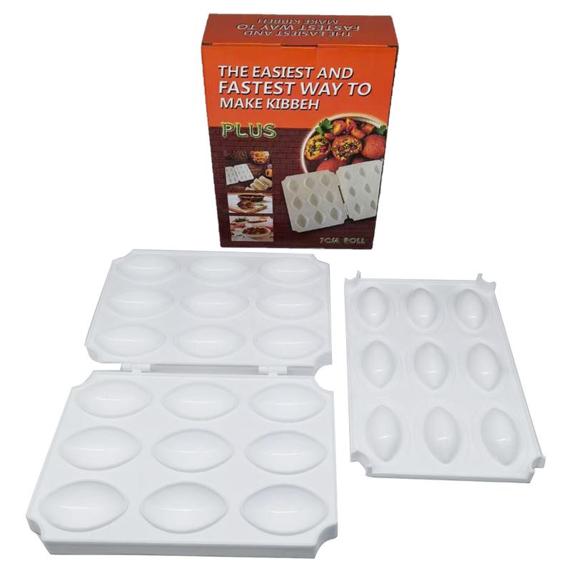 9 отверстий 2023 Ручной аппарат для приготовления фрикаделек Kibbeh Пресс-форма для фарша Измельчитель мяса Торты Десерты Пирог Кухонные инструменты