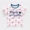 Baby Top Pure Cotton Short-sleeved T-shirt Baby Girl Summer Thin Children's Clothing 0 Years Old 1 Boy 3 Children Half-sleeved Children