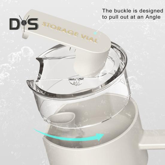 Масляный горшок с ручкой, большая емкость, пищевой класс, не содержит BPA, автоматическое открытие/закрытие, прозрачная бутылка-дозатор оливкового масла