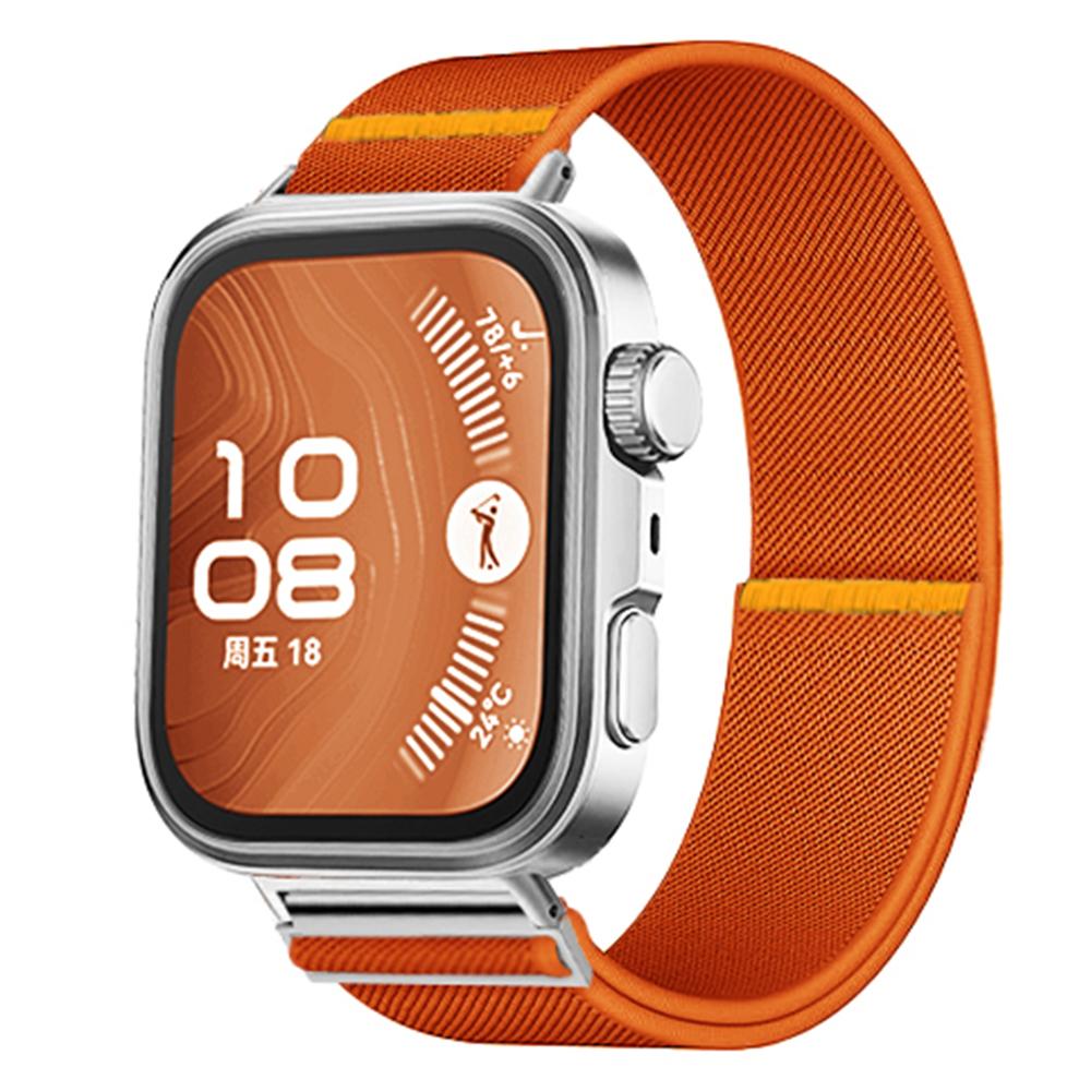 Nylon Watch Band for Huawei Watch Fit 4 Pro/Fit 4/Fit 3 Adjustable Elastic Replacement Strap