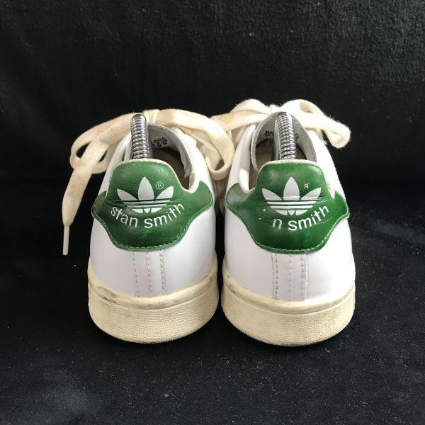 adidas Кроссовки STAN SMITH 80s Переиздание Кожаные Белые x Зеленые US5 (23,0 см) Японская упаковка(ИСПОЛЬЗОВАЛ)