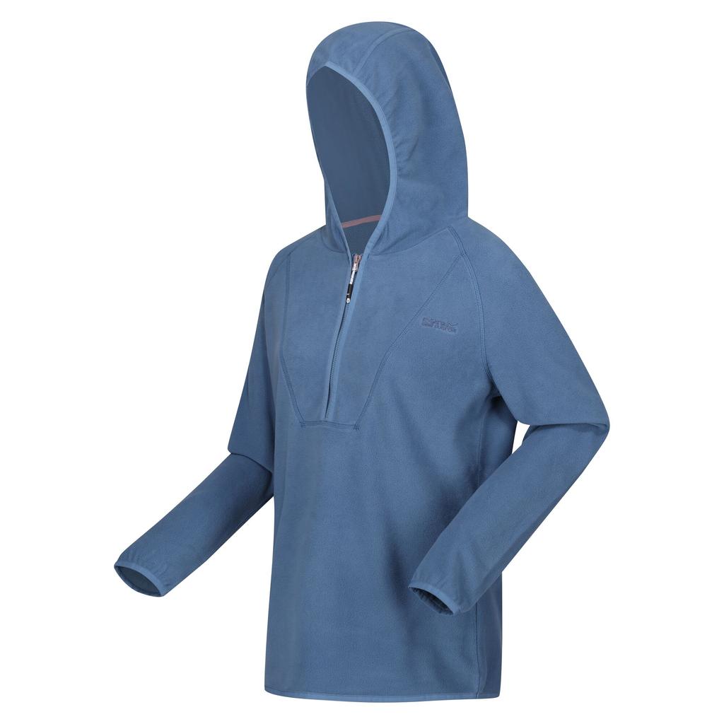 Regatta Womens/Ladies Warriewood Microfleece Half Zip Hoodie