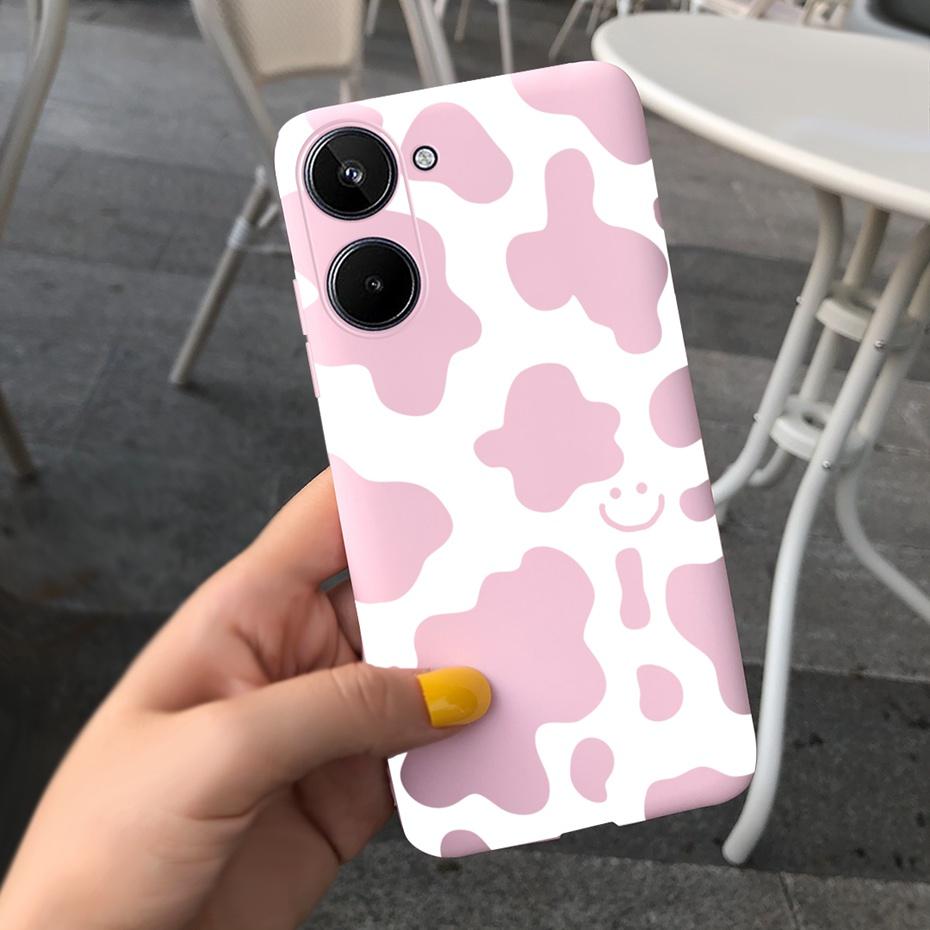 Для Realme 10 2022 Милый Чехол из Желеобразного Силикона с Рисунком Для Realme10 RMX3630 Чехол Realme 10 4G Мягкие ТПУ Чехлы для Телефона