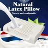 Thailand Natural Latex Pillow Soft Rebound Neck Massage Wave Pillow Breathable Orthopedic for Home Latex Pillow Bed Pillow